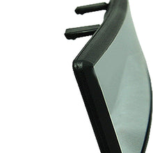 ICBEAMER 10.6" 270mm Easy Clip on Wide Angle Panoramic Blind Spot Fit Auto Interior Rearview Mirror Convex Clear Surface