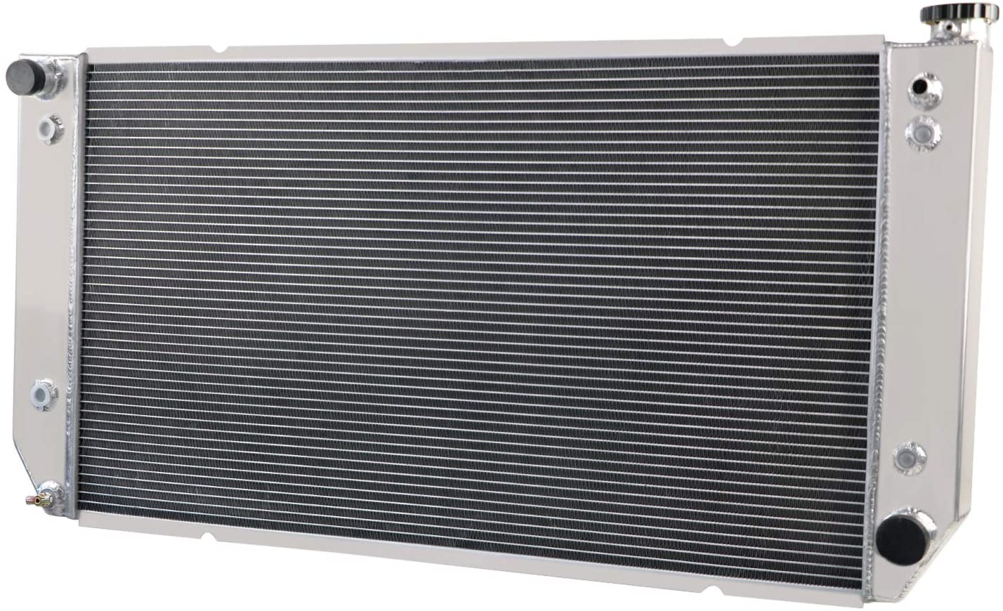 CoolingCare 4 Row Core Aluminum Radiator for 1994-2000 Chevy GMC C/K 1500 2500 3500 Suburban Pickup 7.4L V8 (4 Row)