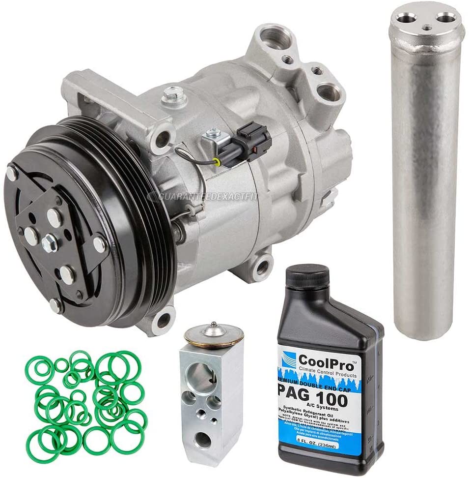 AC Compressor & A/C Repair Kit For Nissan 350Z 2003 2004 2005 2006 - BuyAutoParts 60-84545RK NEW