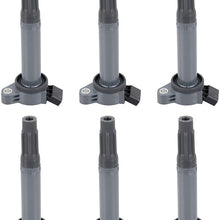 MOSTPLUS Ignition Coils Compatible for Toyota Camry Rav4 Avalon Lexus RX350 ES350 3.5L UF487 (set of 6)