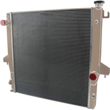CoolingSky 4 Row All Aluminum Radiator for Dodge Ram 2500 3500 5.9L 6.7L Diesel 2003-2009