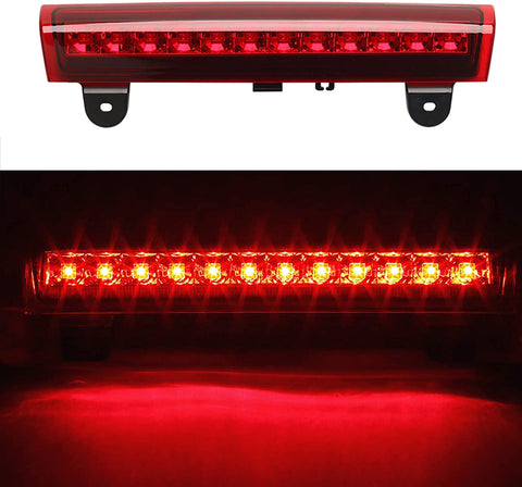 For 2000-2006 GM Chevrolet Tahoe/Suburban/GMC Yukon High Mount LED Rear 3RD Brake/Stop LED Light (Red Housing)