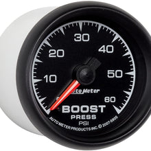 Auto Meter 5905 ES 2-1/16" 0-60 PSI Mechanical Boost Gauge