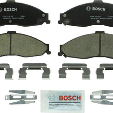 Bosch BC749 QuietCast Premium Ceramic Disc Brake Pad Set For Avanti: 2001-2004 Avanti II; Chevrolet: 1998-2002 Camaro; Pontiac: 1998-2002 Firebird; Front