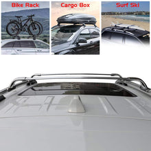 TUNTROL Stainless Steel Roof Rack Crossbars Fit for Chevy Chevrolet Equinox GMC Terrain 2018 2019 2020 2021 Roof Rail Luggage Holder Rooftop Cargo Carrier (Silver)