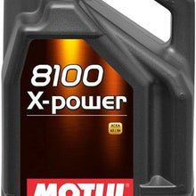 Motul 106144-4 8100 X-Power 10w60 Case4x5 Liter, 676.2 Fluid_Ounces