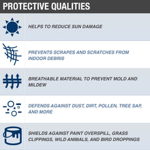 Budge UB-1 Lite Indoor Dustproof UV Resistant Cover Fits Full Size SUVs up to 186", Gray