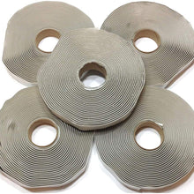Elite Warehouse Gray Butyl Tape 1/8 inch x 3/4 inch x 30 feet for RV/Mobile Home (1)