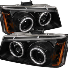 Spyder Auto Chevy Silverado 1500/2500/3500 Black CCFL Projector Headlight