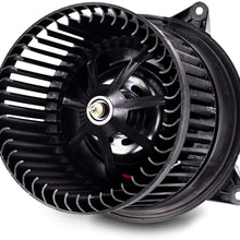FAERSI HVAC Plastic Heater Blower Motor with Fan Cage Compatible with Ford Focus 2000-2007, Transit Connect 2010-2013,Jaguar X-Type 2002-2008 Front Blower Assembly 700105 2T1Z18568A
