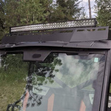 Aprove Cruiser Roof Rack, Rooftop Cargo Carrier, Luggage Hold for Polaris Ranger XP 900 (2013-2019) - Steel Black Powder Coat - Integrated Light Ports - Bolt-On Installation