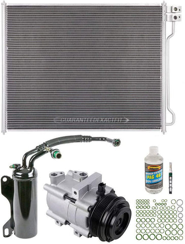 For Ford E150 E250 E350 2008-2015 A/C Kit w/AC Compressor Condenser & Drier - BuyAutoParts 60-89391CK New