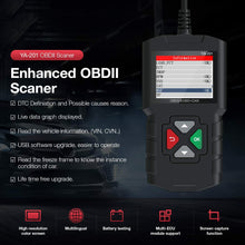 JDIAG YA-201 OBD2 Scanner for Car Check Engine Light OBD II Code Reader Auto Diagnostic Scan Tool Universal with Smog Check O2 Sensor Test and Live Data Functions