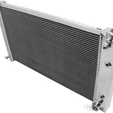 Champion Cooling, 2 Row All Aluminum Radiator for Multiple Chevrolet, Buick, EC161