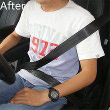 JDopption 2 Pcs Black Smart Seatbelt Adjuster Clip Buckle Shoulder Relax Neck Comfort Supports Seat Belt Clip Cover