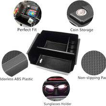 EVTIME for Jeep Wrangler JK and JKU Accessories 2011-2018 Center Console Organizer Tray