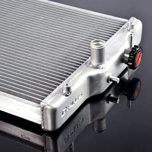 2 Row 42MM Aluminum Cooling Racing Radiator Stop Leak Compatible For HONDA CIVIC D15 D16 EG EK SOHC 1992 1993 1994 1995 1996 1997 1998 1999 2000