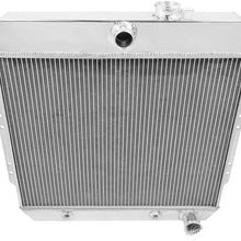 Blitech Aluminum Radiator Compatible with Chevy Styleline Belair Car Sedan Coupe V8 1949-1954