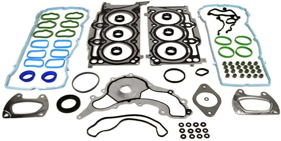 ITM Engine Components 09-12738 Cylinder Head Gasket Set for 2011-2016 Chrysler/Dodge/Jeep/RAM/VW 3.6L V6 3604cc 220 CID, 200, 300, 1 Pack