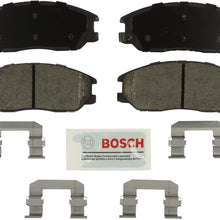 Bosch BE955H Blue Disc Brake Pad Set with Hardware for 2003-09 Kia Sorento - FRONT