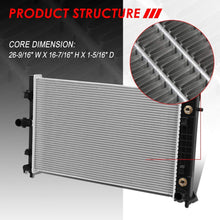 2987 OE Style Aluminum Core Cooling Radiator Replacement for Pontiac GTO AT MT 05-06