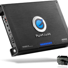 Planet Audio AC5000.1D Class D Car Amplifier - 5000 Watts Max Power, 1 Ohm Stable, Monoblock, Mosfet Power Supply, Remote Subwoofer Control