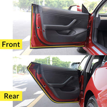 GOLOHO Door Seal Kit for Tesla Model 3 Model Y, Self-Adhesive Rubber Weatherstrip Noise Reduction Kit (Left & Right Side)
