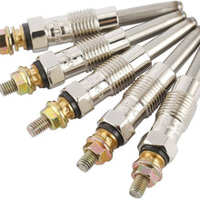 NovelBee 10 Pieces of 0250201039 Diesel Glow Plug Replacement for Mercedes-Benz 190D 240D 300CD 300D 300SD 300SDL 300TD