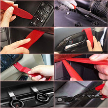 AUTOXEL 38 Pcs Trim Removal Tool Fastener Remover Tool Kit, Pry Kit, Car Panel Tool Radio Removal Tool Kit, Auto Clip Pliers