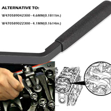 Engine Brake/Jake Brake Lash Adjustment Tools(4.6MM & 4.1MM) & 19MM High Pressure Fuel Line Socket for Detroit Diesel DD13, DD15 & DD16 Alternative to J-48770 W470589090900/W470589042300/W470589022300