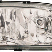 Depo 373-1124R-AS Volvo C70 Passenger Side Composite Headlamp Assembly with Bulb and Socket