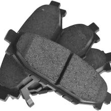 Front & Rear Premium Posi Ceramic Brake Pad Set for Subaru Band