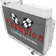 Champion Cooling, Multiple Chevrolet Models 2 Row All Aluminum Radiator, EC289