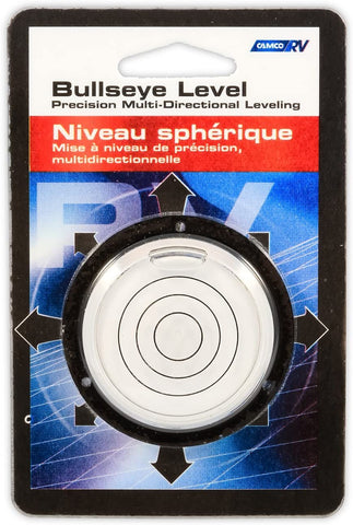 Camco Bullseye Level For Rv 360 Degrees Round Domed Level