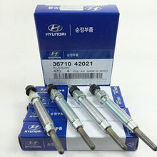 Genuine Hyundai Glow Plug Set(4pcs) 3671042021 3671042020