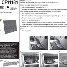 Fram Fresh Breeze - Filtro de aire de cabina con bicarbonato de sodio Arm & Hammer, CF10729 para vehículos seleccionados Chrysler, Dodge y Jeep