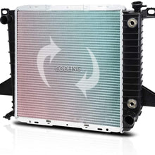 DPI-1726 Aluminum OE Replacement Radiator Compatible with Ford F100 Ranger 2.3L AT/MT 95-97