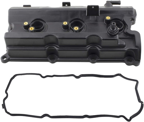 BOXI Right Side Firewall Side Engine Valve Cover w/Gasket Compatible with 2003-2006 Nissan 350Z / 2003-2008 Infiniti FX35/ 2003-2007 Infiniti G35 / 2006-2008 Infiniti M35 3.5L V6 13264AM600 132708J102
