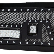 Paramount Automotive 48-0844 Evolution Black Stainless Steel Wire Mesh Packaged Grille