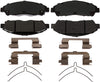 ACDelco 17D1896CH Professional Disc Brake Pad Set