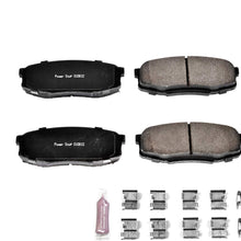 Power Stop Z23-1304, Z23 Evolution Sport Carbon-Fiber Ceramic Rear Brake Pads