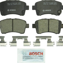 Bosch BC937 QuietCast Premium Ceramic Disc Brake Pad Set For 2002-2006 Suzuki Aerio; Front