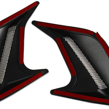 Andux Land Car Vent Grille Cover Decorative Air Flow Intake 2pcs JFK-02 (Carbon fiber)