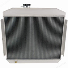 CoolingSky 3 Row All Aluminum Radiator +16" Fan W/Shroud Combo for 1955-1957 Chevy Bel Air丨Nomad丨Del Ray丨150 /210 Series, Multiple V8 Engines