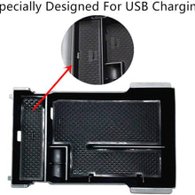 JOJOMARK for 2020 2019 Mazda 3 Accessories Center Console Organizer Tray, Armrest Secondary Storage Box
