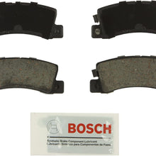 Bosch BE325 Blue Disc Brake Pad Set for Lexus: 1990-91 ES250, 1992-99 ES300, 1999-03 RX300; Toyota: 1987-99 Camry, 1986-95 Celica, 1999 Solara - REAR