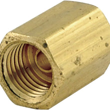 Allstar ALL50133 Brass 3/8" Inverted Flare Union Brake Line Adapter Fitting , (Pack of 4)