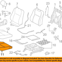 TOYOTA Genuine 71511-0D470 Seat Cushion Pad