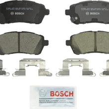 Bosch BC1454 QuietCast Premium Ceramic Disc Brake Pad Set For 2011-2017 Ford Fiesta; Front