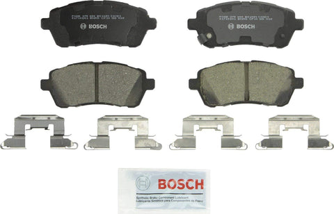 Bosch BC1454 QuietCast Premium Ceramic Disc Brake Pad Set For 2011-2017 Ford Fiesta; Front